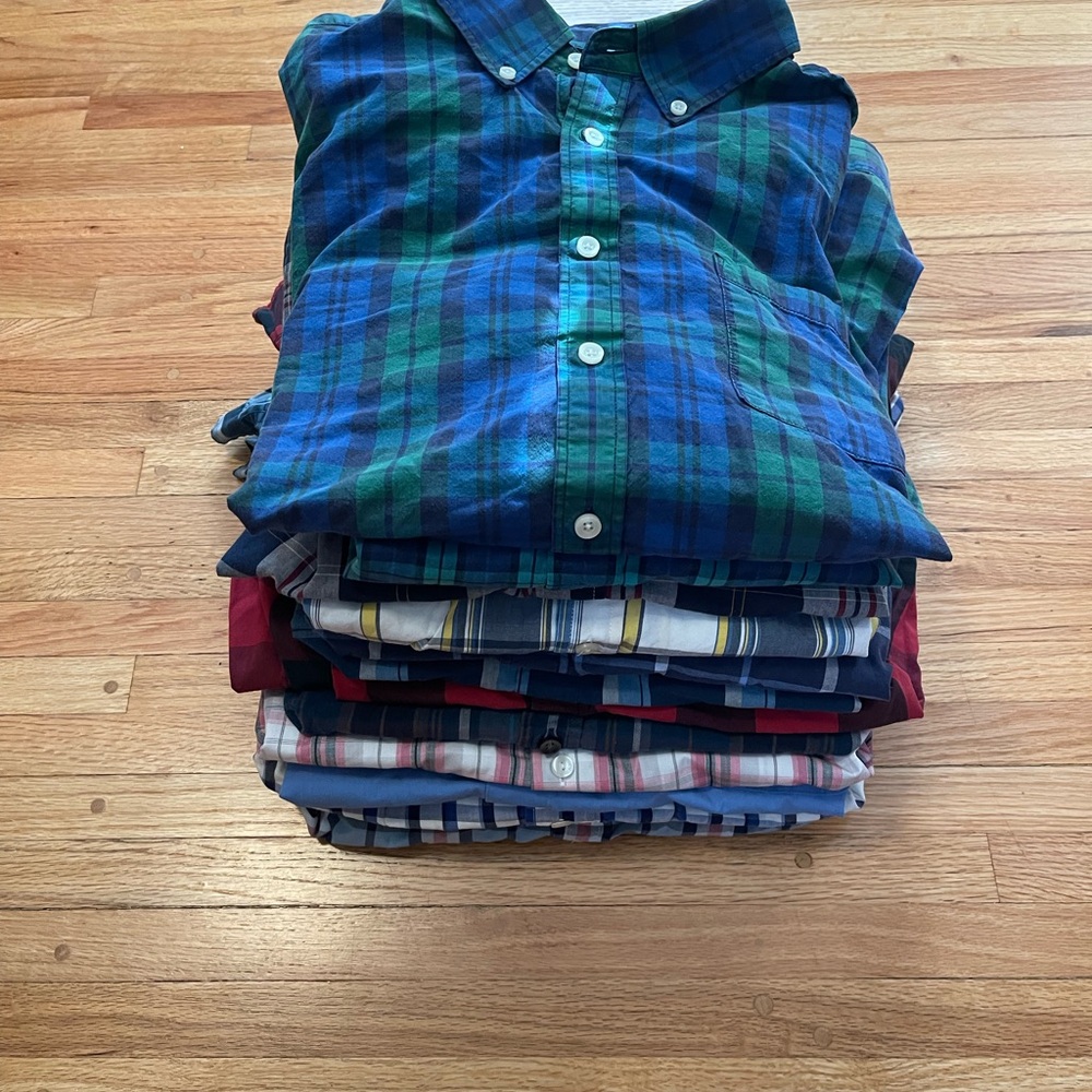 12 Button Down Shirt collection